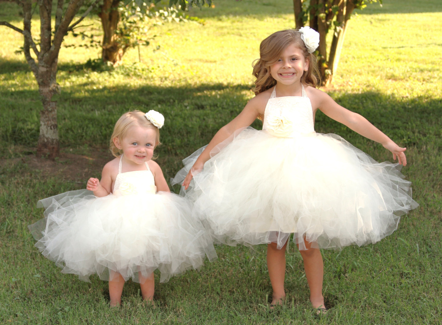 kids white tutu dress
